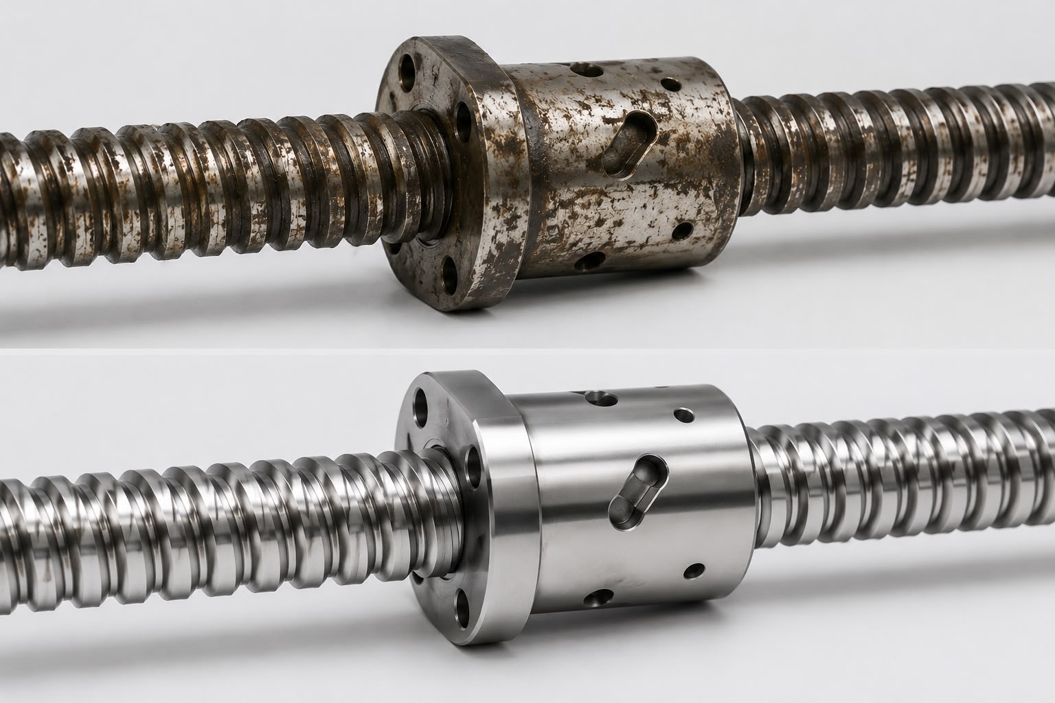 ¿Reparar o reemplazar un tornillo de bolas? Cómo tomar la mejor decisión para tu maquinaria